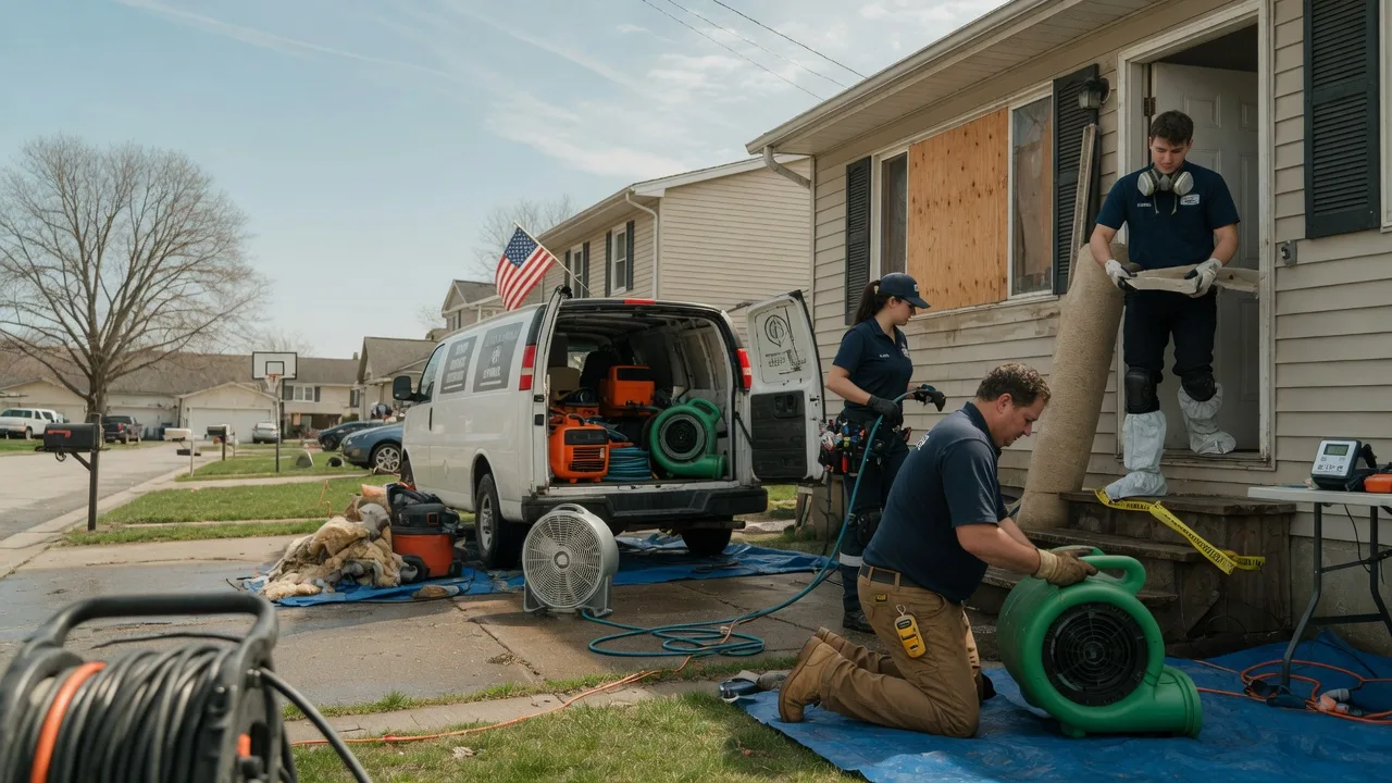 Water Damage Restoration in Kewaunee, WI near me